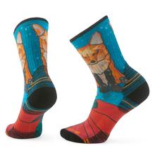 Womens Women's Hike Geo Fox Print Crew Socks Capri by Smartwool