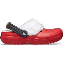 Toddler Classic Lined Santa Clog by Crocs