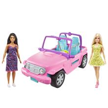 Barbie Dolls And Vehicle