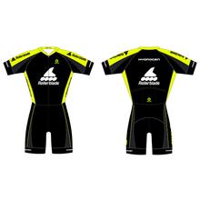 Race Suit, Black and Neon Yellow