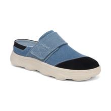 Women's Lotus RX Recovery Clog with Arch Support in Denim, Size 7 by Vionic in Plymouth MI
