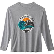 Men's Grand Salmon Long-Sleeve Eco T-Shirt by NRS