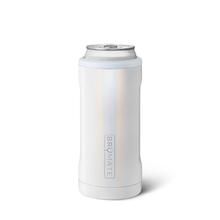 Hopsulator Slim 12oz | Glitter White by BrüMate