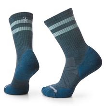 Athletic Stripe Targeted Cushion Crew Socks by Smartwool