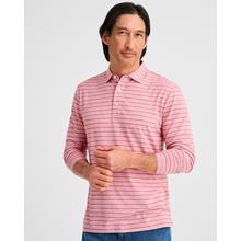 Men's Brannen Striped Long Sleeve Polo by Johnnie-O