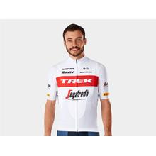 Trek-Segafredo Men's Team Replica Race Jersey by Santini in Durham NC