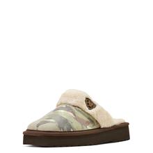 Womens Jackie Square Toe Stack Slipper