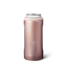 Hopsulator Slim 12oz | Glitter Rose Gold by BrüMate