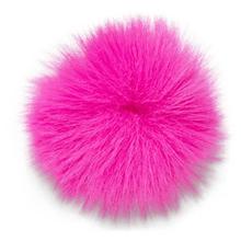Neon Mini Pink Puff Ball