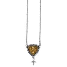 Joan Of Arc Courage Two Tone Necklace by Brighton in Naperville IL