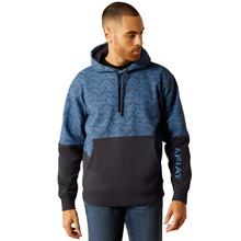 Mens Color Block Hoodie