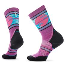 Women's Trail Run Targeted Cushion Sunset Trail Crew Socks by Smartwool