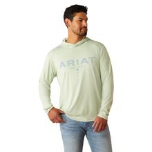 Men's Rebar Sunblocker Craft Hooded T-Shirt by Ariat in Appleton WI