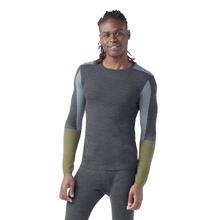 Men's Intraknit Thermal Merino Base Layer Colorblock Crew by Smartwool in Indianapolis IN