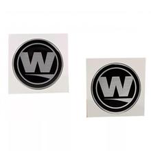 Wilderness Systems Chrome Dome Decal - 2 Pack