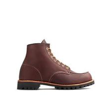 Men's Roughneck 6-Inch Boot in Dark Brown Leather 8146 by Red Wing Shoes