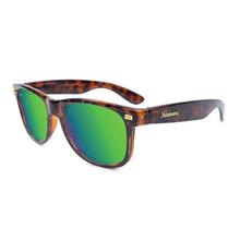 Glossy Tortoise Shell / Green Moonshine Fort Knocks Sunglasses by Knockaround in Live Oak TX