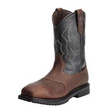 Men's RigTek Wide Square Toe Waterproof Composite Toe Work Boot by Ariat