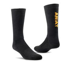 Premium Ringspun Cotton Mid Calf Work Sock 3 Pair Pack by Ariat in Durham NC