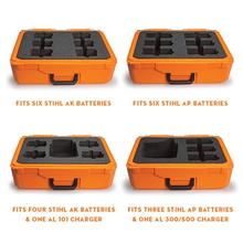 Battery Case Inserts - Case Insert - Option 1. One - AL 300 or AL 500 Charger. Three AP Batteries by STIHL in Riverside CA