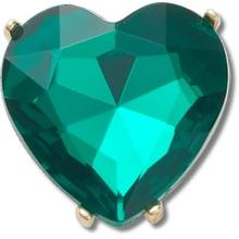 Emerald Heart Gem by Crocs