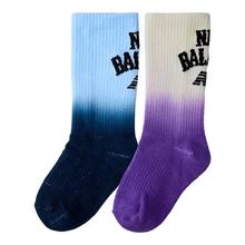 Kids Tie Dye Crew Socks 2 Pack