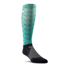 Womens AriatTEK Slim Printed Socks