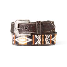 Mens Floral Inlay Belt by Ariat