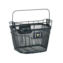 Basket Front, with e-bike compatible Fixer 3e, Black