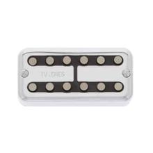 TV Jones Magna'Tron bridge pickup - Chrome Universal Mount w/Clip System