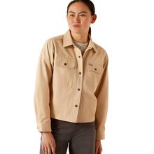 Women's Rebar Cropped Woven Shirt Jacket by Ariat