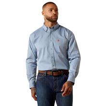 Men's Flame-Resistant Mantle Work Shirt in Dusty Blue by Ariat in Decatur IL