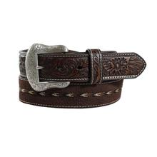 Men's Embossed center stitch belt by Ariat in Concord NC