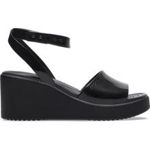 Women's Brooklyn High Shine Ankle Strap Wedge by Crocs in Rancho Cucamonga CA