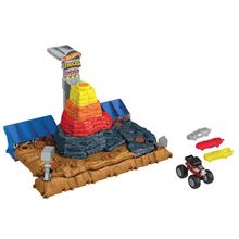 Hot Wheels Monster Trucks Arena Smashers Bone Shaker Ultimate Crush Yard Playset by Mattel in Seneca IL