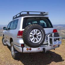 Rear Bumper 5615010 | Toyota Land Cruiser (2008-2015) | Black | Steel by ARB USA Brand