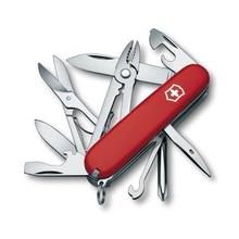 Deluxe Tinker Victorinox pocket knife (Red, 4 in)