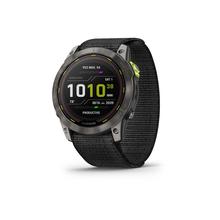 Enduro 2, Carbon Gray DLC w/UltraFit Nylon Strap by Garmin