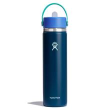 Remix 24 oz Wide Mouth with Flex Straw Cap - Winter Night by Hydro Flask in Durham NC