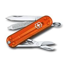 Classic SD Transparent Victorinox pocket knife (Orange, 2 in) by Victorinox in Mishawaka IN