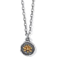 Ferrara Virtue Lotus Flower Pendant Necklace by Brighton in Bloomfield NE