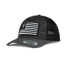 Men's Shield flag mesh cap by Ariat in Durham NC