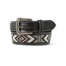 Men's diamond beaded belt