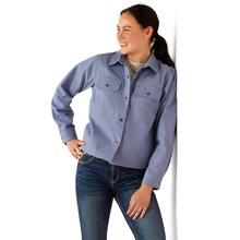 Women's Rebar Cropped Woven Shirt Jacket by Ariat