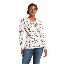 Women's Melange Print T-Shirt