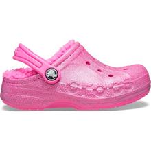 Toddler Baya Lined Glitter Clog by Crocs