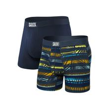Men's Ultra Super Soft (2 Pack) Open Fly Boxer Briefs by Saxx in Woodland Park NJ