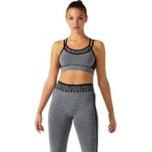 WOMEN'S CROPPED  LOGO  SEAMLESS BRA