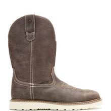 Men's Bronc Wedge Pull-On Steel-Toe Work Wellington by Wolverine