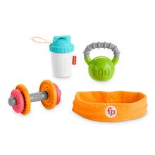 Fisher-Price Mini Muscles Workout, Funny Baby Shower Ultimate Gift Set by Mattel